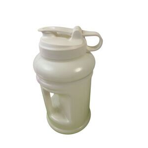 Hydro white travel water bottle jug 73 oz